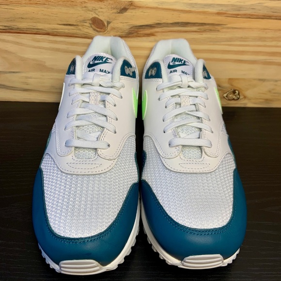 New Nike Air Max 90/1 Spruce Lime Blast Running - Picture 5 of 8